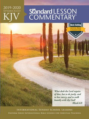 cover image of KJV Standard Lesson Commentary&#174; 2019-2020